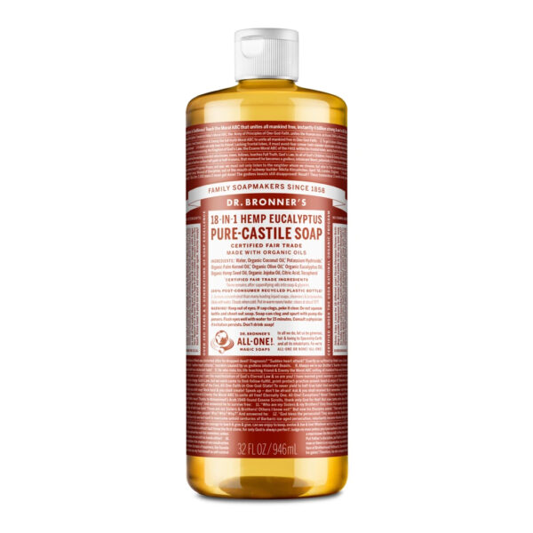 DR BRONNER'S Eucalyptus Castile Liquid Soap - Invictus Apothecary