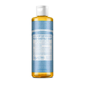 DR BRONNER'S Baby Unscented Castile Liquid Soap