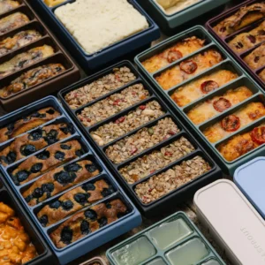 SEED & SPROUT Rectangle 6 Portion Freezer Tray 100ml