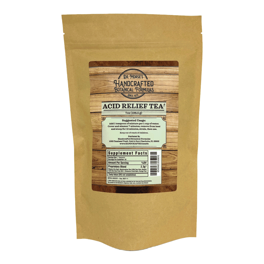 HANDCRAFTED Acid Relief Tea (7oz Loose Blend)